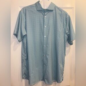 Daniel Cremieux Signature Collection Performance Polo Button Down Shirt XL